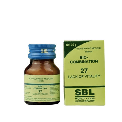 SBL Homeopathy Bio-Combination 27 Tablets::31826700337311