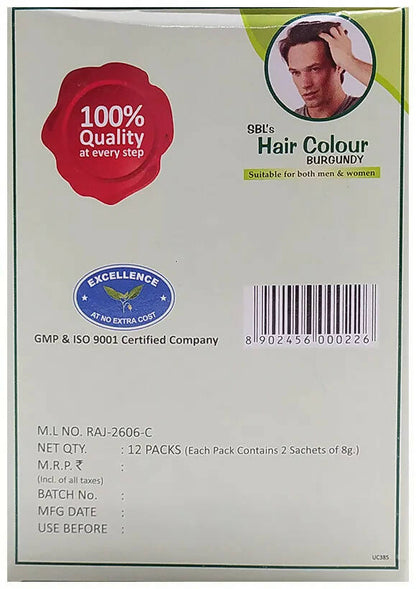 SBL Hair Colour Burgundy - Distacart::34863464415391