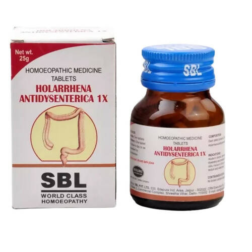 SBL Homeopathy Holarrhena Antidysenterica Tablets - Distacart::34811180613791