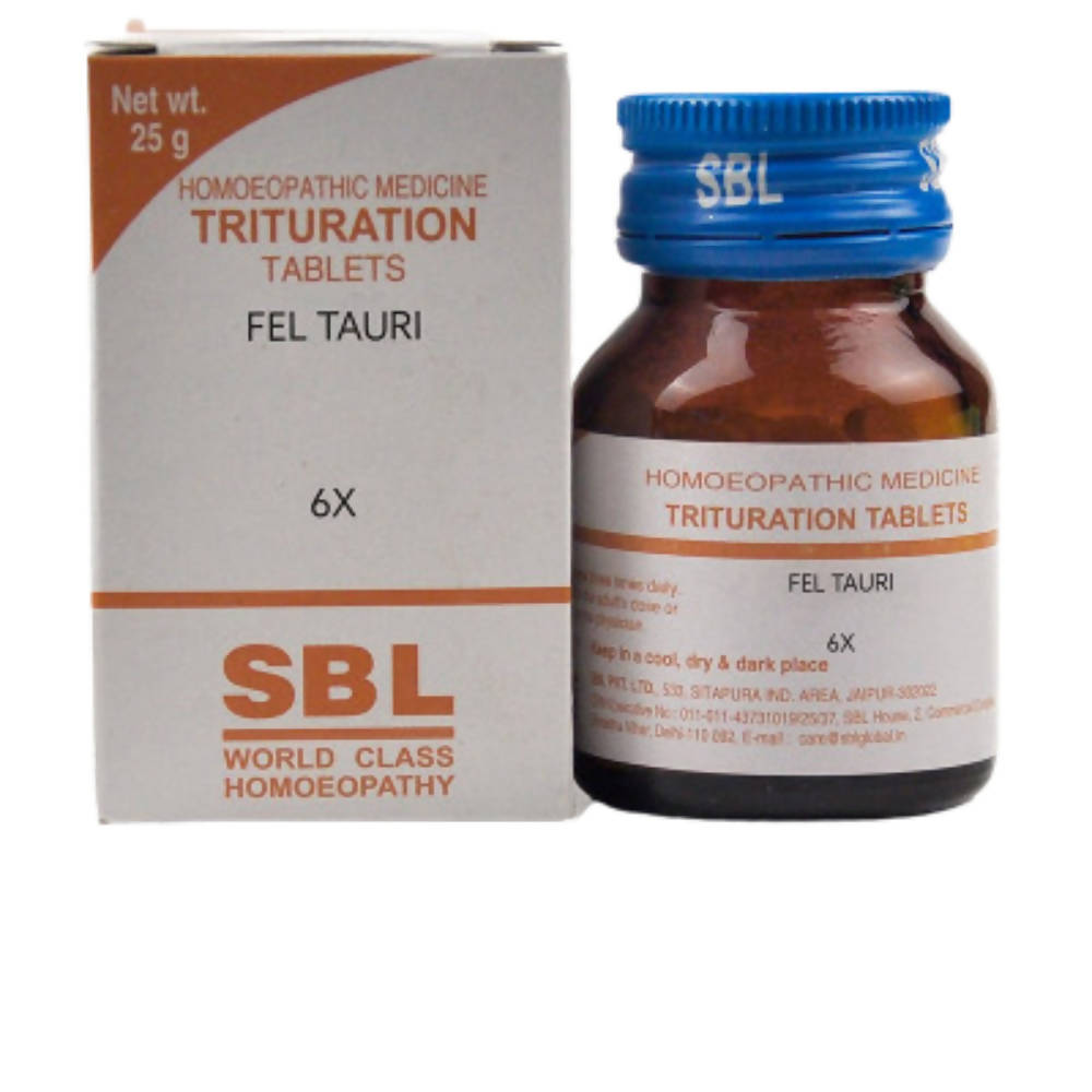 SBL Homeopathy Fel Tauri Trituration Tablets - Distacart::28400734208159