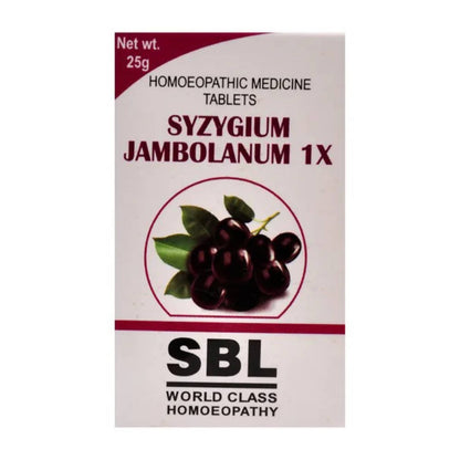 SBL Homeopathy Syzygium Jambolanum Trituration Tablets - Distacart::33525110931615