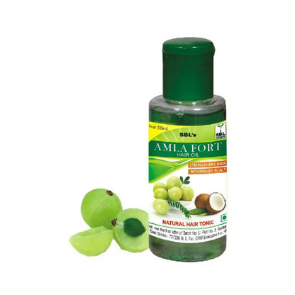 SBL Homeopathy Amla Fort Hair Oil - Distacart::34868592509087