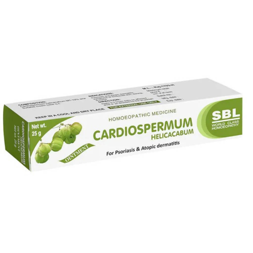 SBL Homeopathy Cardiospermum Helicacabum Ointment - Distacart::33518816133279