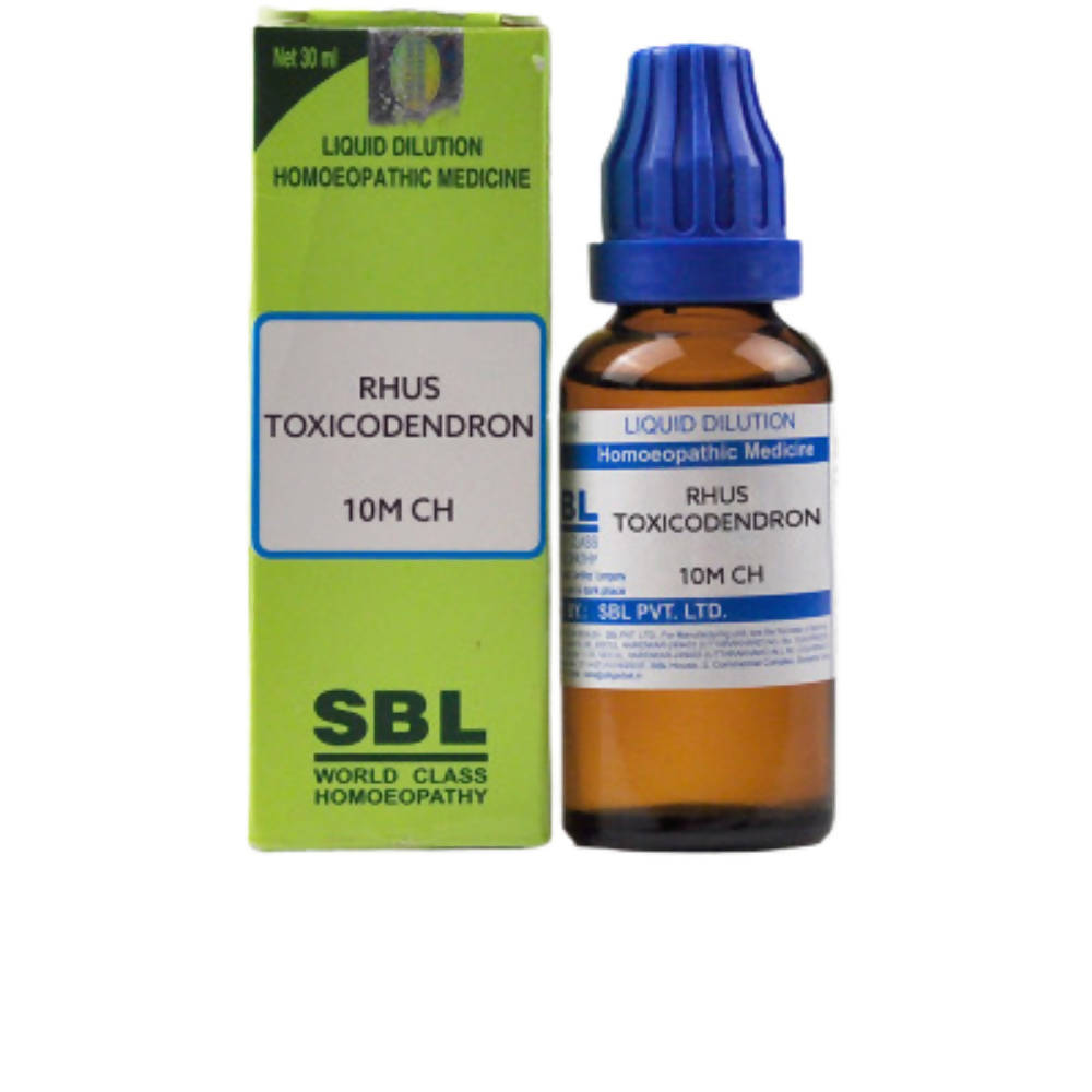 SBL Homeopathy Rhus Toxicodendron Dilution 10M CH::28151285514399