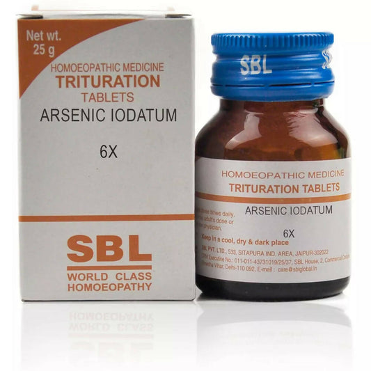 SBL Homeopathy Arsenic Iodatum Trituration Tablets - Distacart::34866227216543