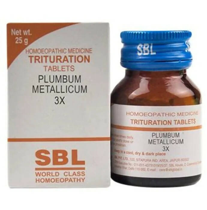 SBL Homeopathy Plumbum Metallicum Trituration Tablets - Distacart::34800805413023