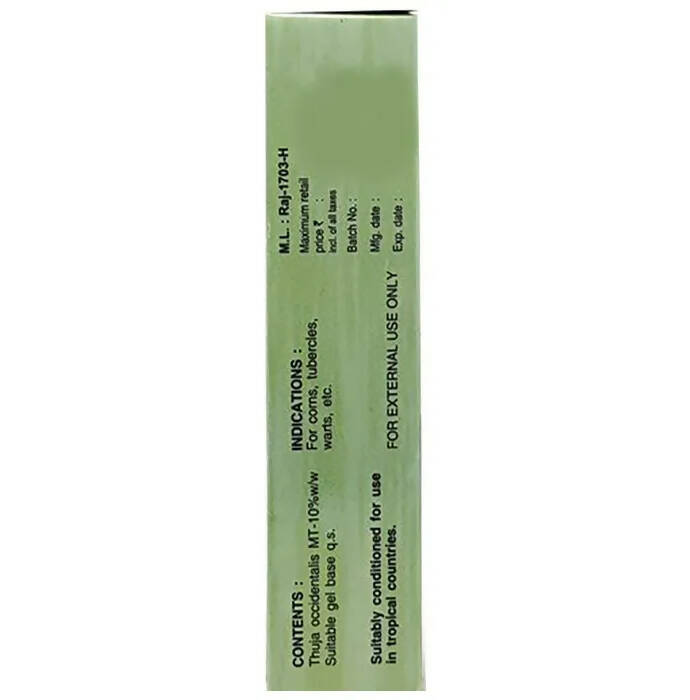 SBL Homeopathy Thuja Gel - Distacart::34800609624223