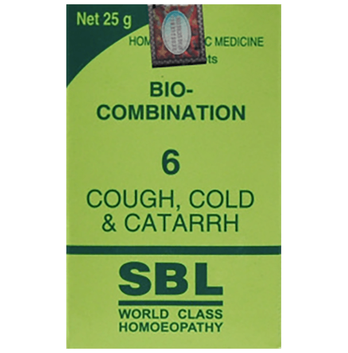 SBL Homeopathy Bio-Combination 6 Tablet::31024713564319