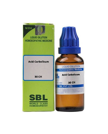 SBL Homeopathy Acid Carbolicum Dilution - Distacart::30303534383263