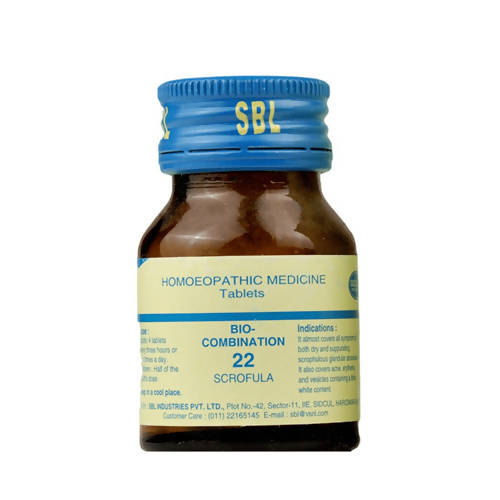 SBL Homeopathy Bio-Combination 22 Tablets::31826704367775