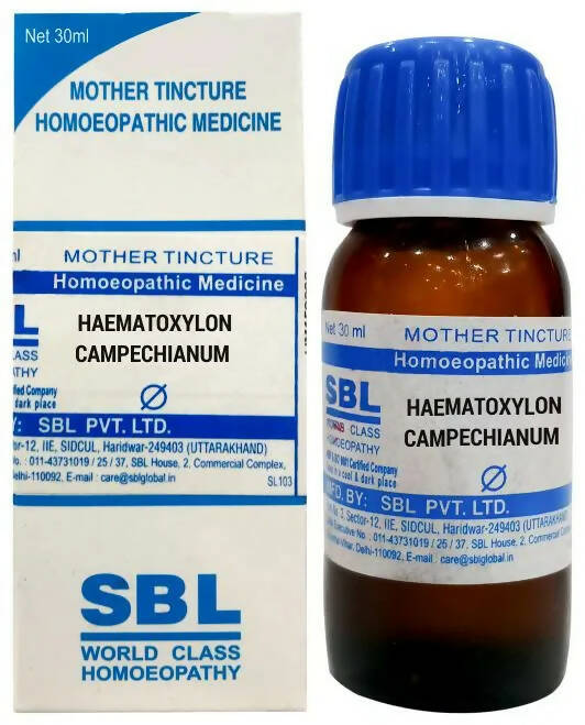 SBL Homeopathy Haematoxylon Campechianum Mother Tincture Q - Distacart::34863502033055