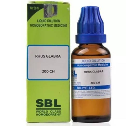 SBL Homeopathy Rhus Glabra Dilution - Distacart::32868005085343