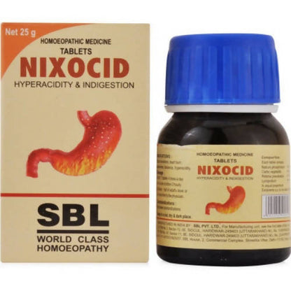 SBL Homeopathy Nixocid Tablets - Distacart::30066458427551
