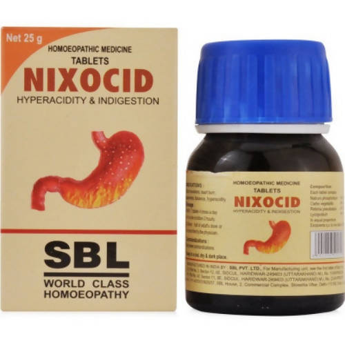SBL Homeopathy Nixocid Tablets - Distacart::30066458427551