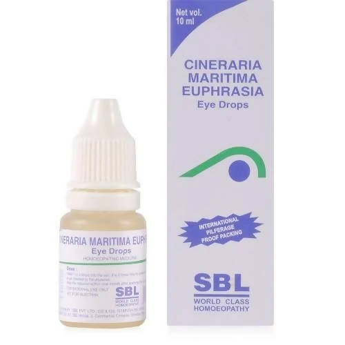SBL Homeopathy Cineraria Maritima Euphrasia Eye Drops - Distacart::33078397436063