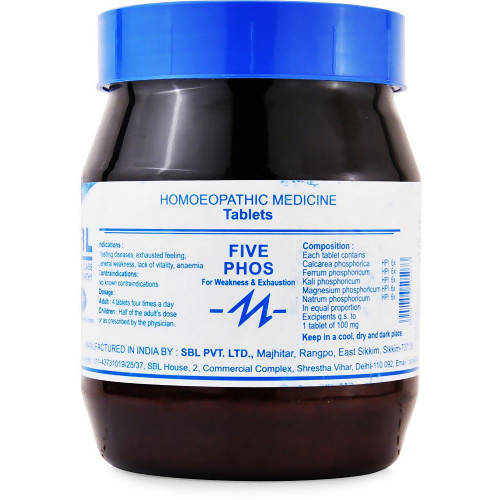 SBL Homeopathy Five Phos Tablet::31274602791071
