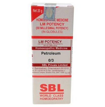 SBL Homeopathy Petroleum Globules - Distacart::36552067088543