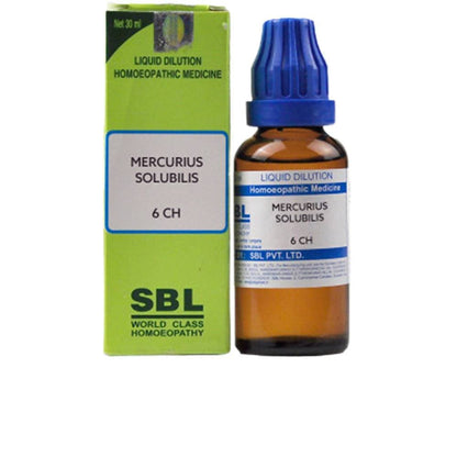SBL Homeopathy Mercurius Solubilis Dilution 6 CH::21174802153631