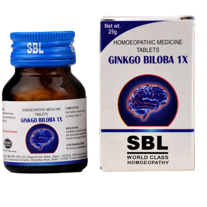 SBL Homeopathy Ginko Biloba Tablets - Distacart::28764945580191