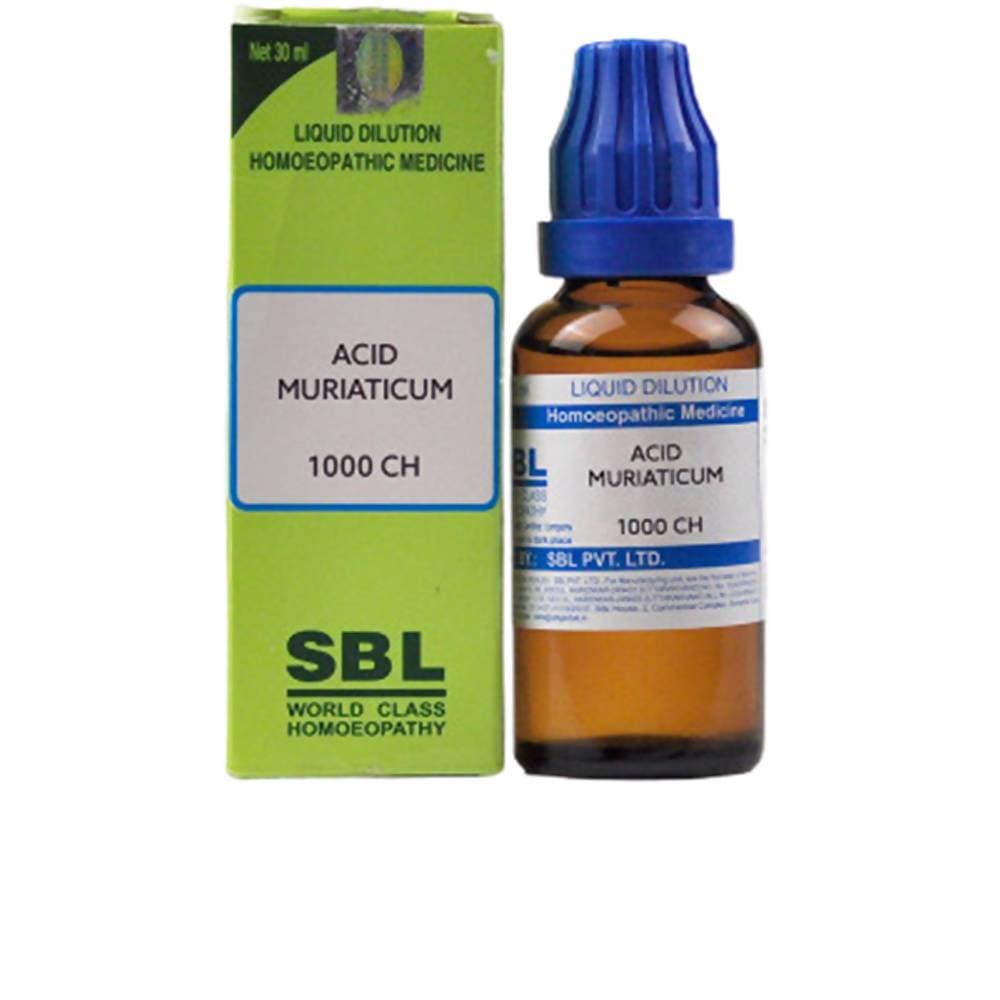 SBL Homeopathy Acid Muriaticum::19442025955487