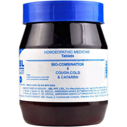 SBL Homeopathy Bio-Combination 6 Tablet - Distacart::21725816520863