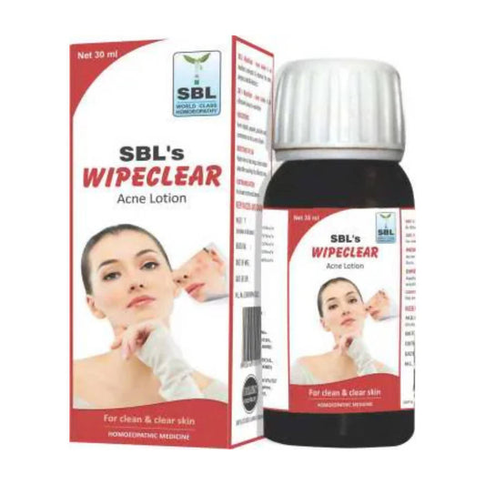 SBL Homeopathy Wipe Clear Acne Lotion - Distacart::33525584920735