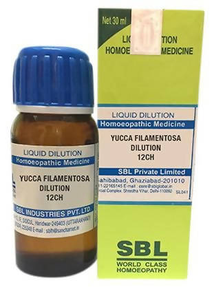 SBL Homeopathy Yucca Filamentosa Dilution::31481007800479