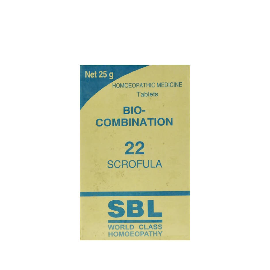 SBL Homeopathy Bio-Combination 22 Tablets::31826704335007