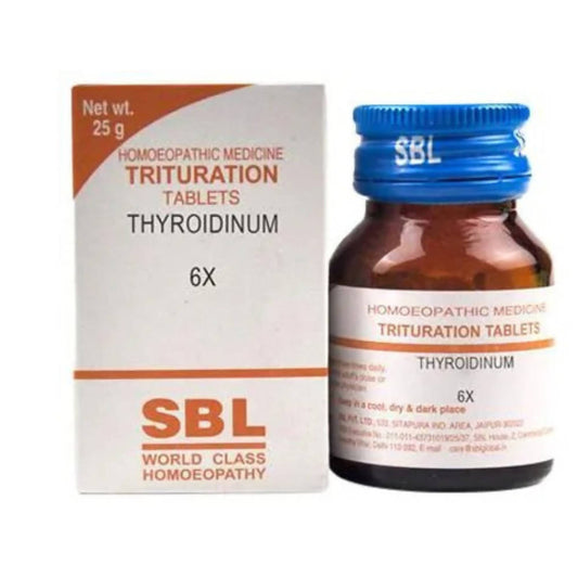 SBL Homeopathy Thyroidinum Trituration Tablets - Distacart::33525099921567