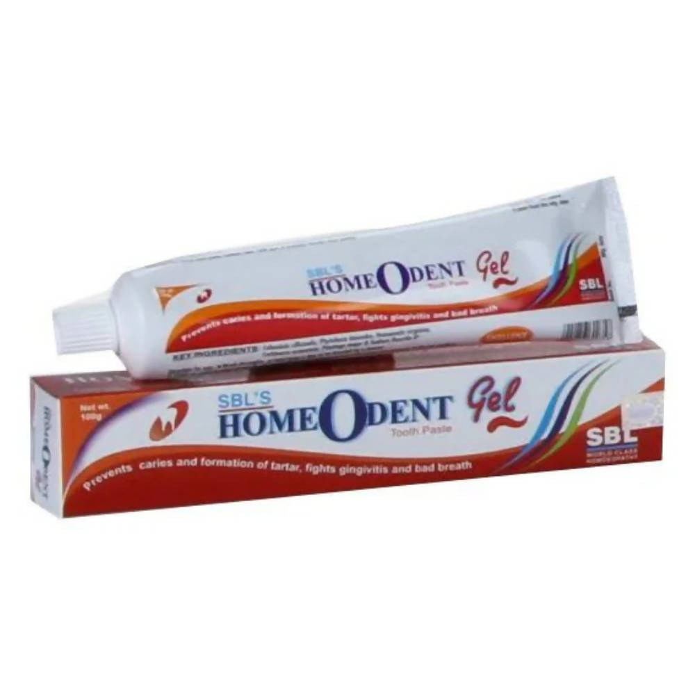 SBL Homeopathy Homeodent Tooth Paste Gel - Distacart::33520146808991