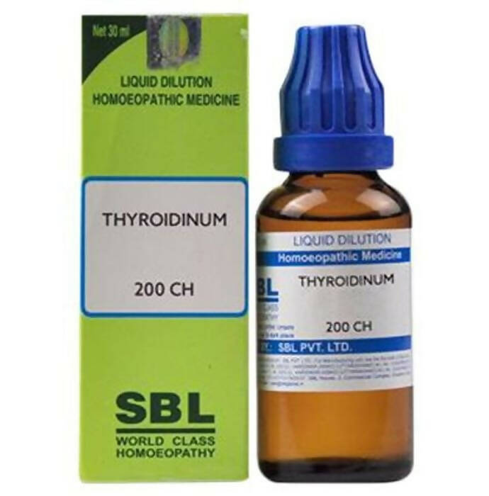 SBL Homeopathy Thyroidinum Dilution - Distacart::36720023437471